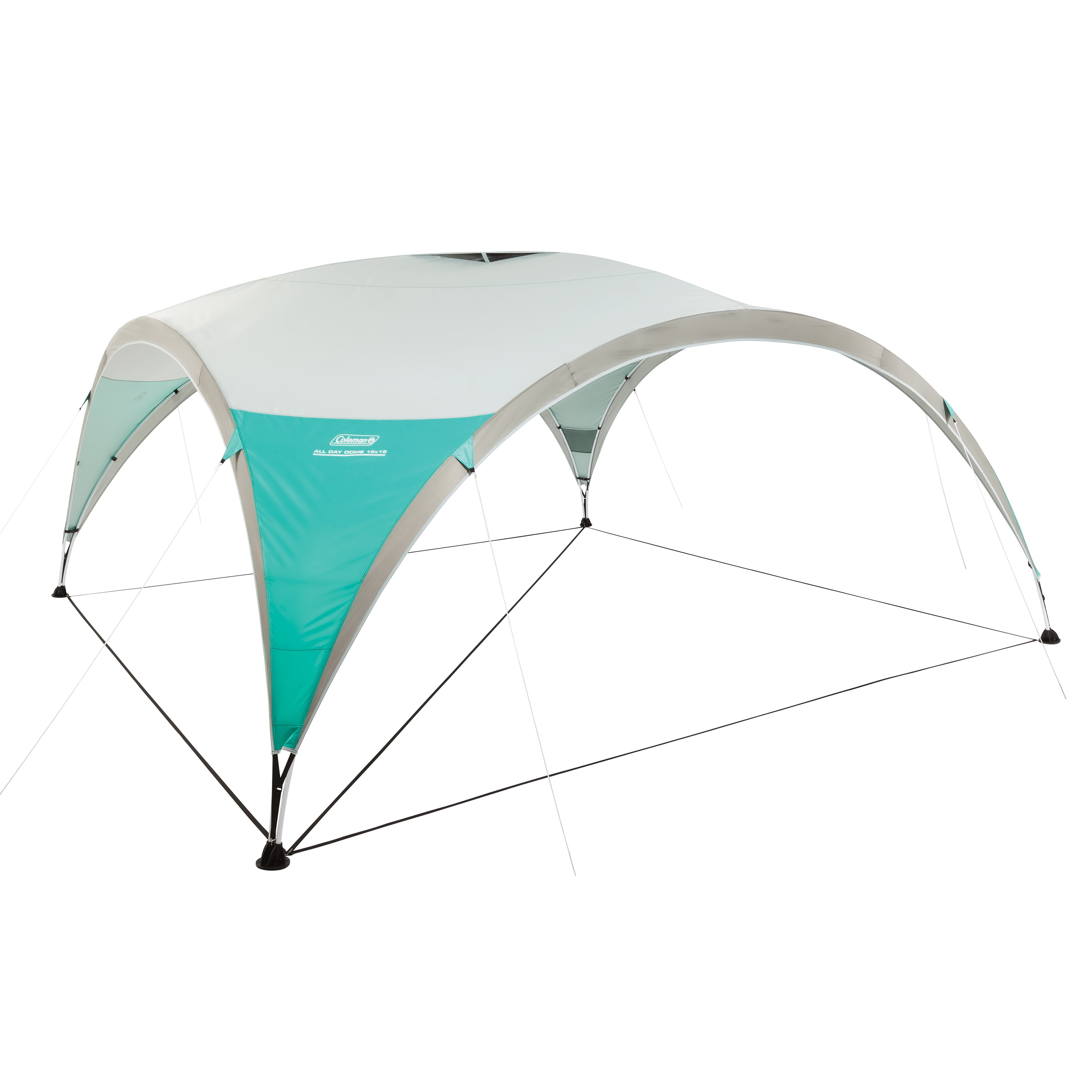 Coleman 15' x 15' Emerald & Green Dome Outdoor Canopy, Portable