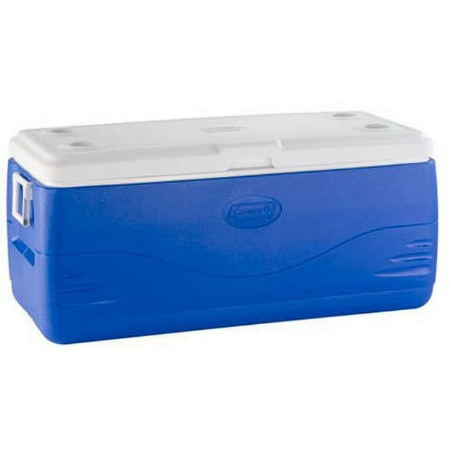 Coleman 150 Quart Global Single Lid Blue Cooler