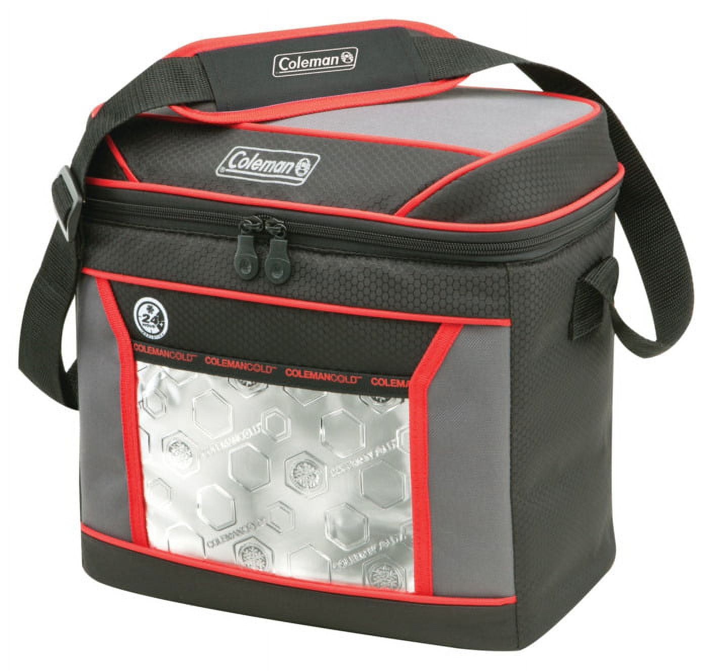 Coleman 16 Cans SoftSided Cooler, Gray