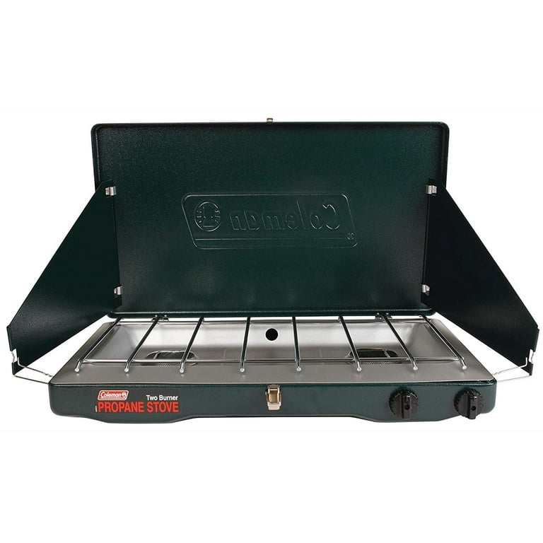 Coleman Portable Propane Gas Camping Stove with Cooking Coleman Portable Propane Gas Camping Stove with Cooking