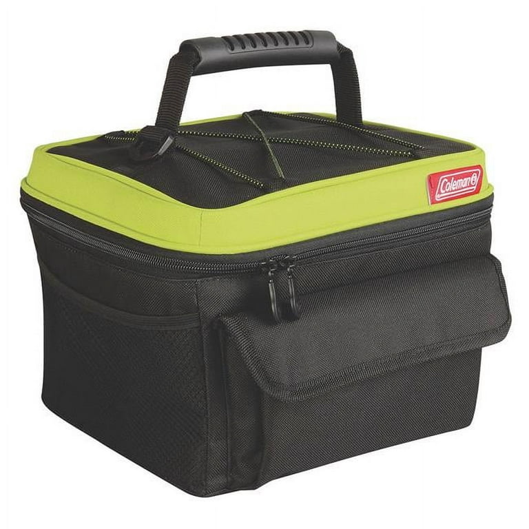 Coleman 2000013751 10 Can Rugged Lunch Box Black Com