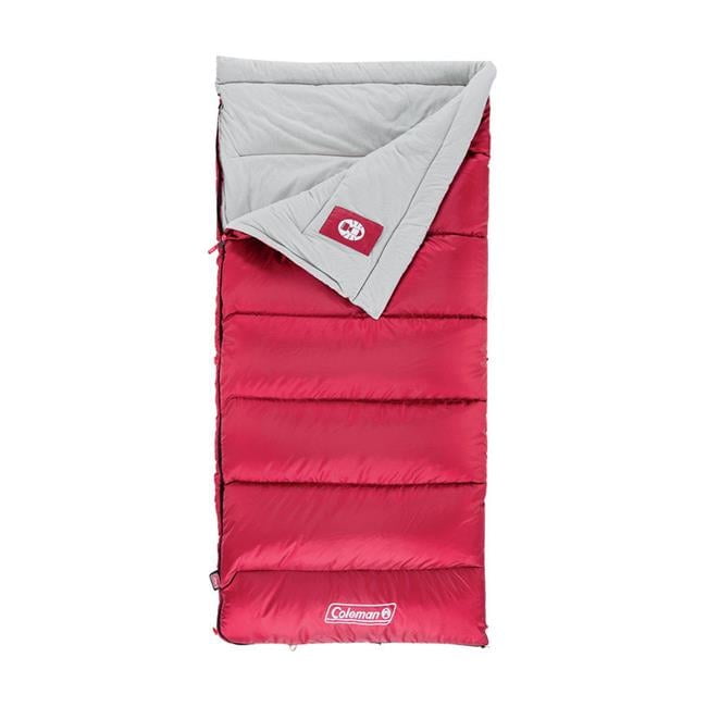 Coleman Rectangular Sleeping Bags, Red