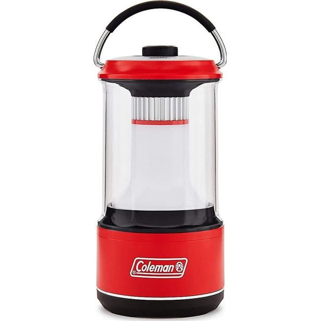 Coleman 2000033827 Lantern 600L Batteryguard Red - Walmart.com