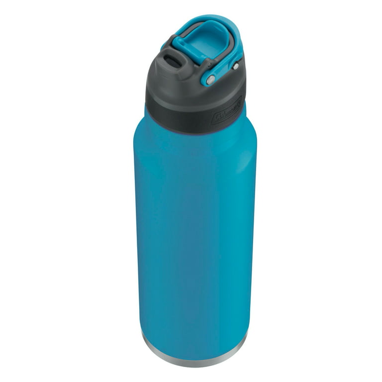 Coleman 24 oz. Carribean Sea Autoseal Freeflow Stainless Steel Insulated Water Bottle