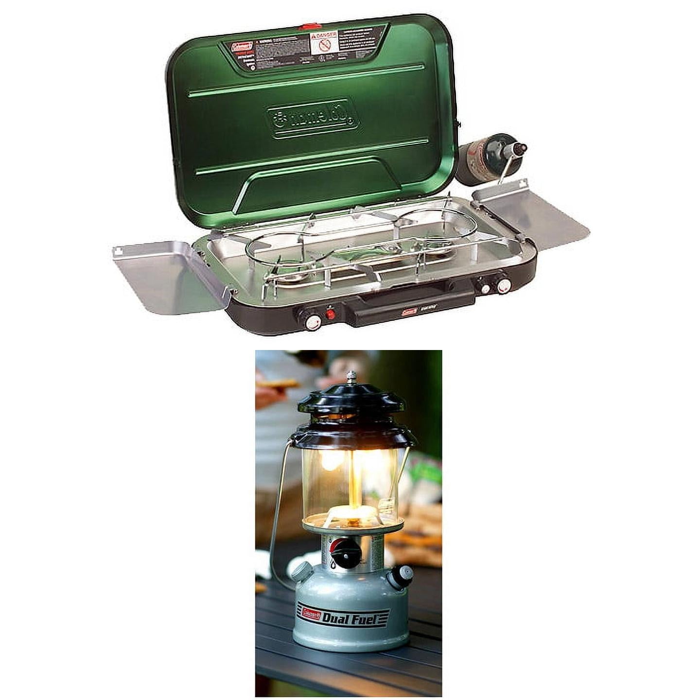 Free Shipping! Coleman 3-Burner Propane Stove and Dual Fuel