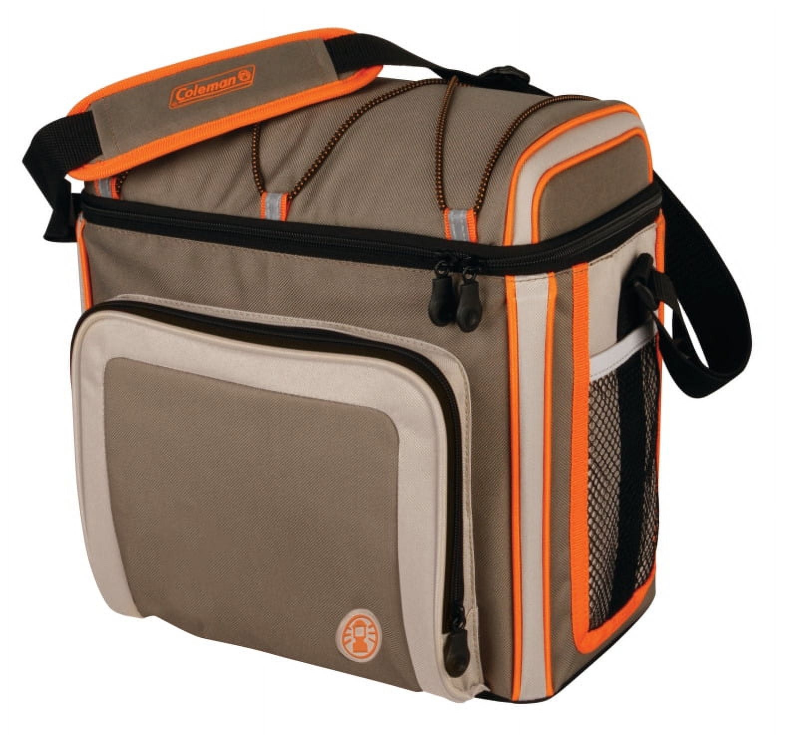 Coleman 30 Cans Soft-Sided Cooler, Brown
