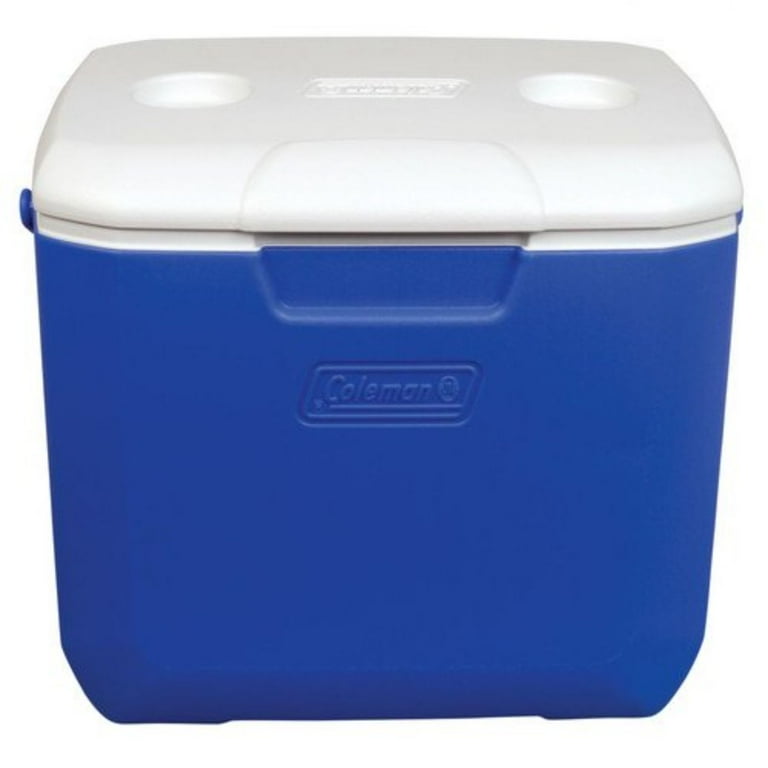 Coleman 30-Quart Picnic Cooler, Blue