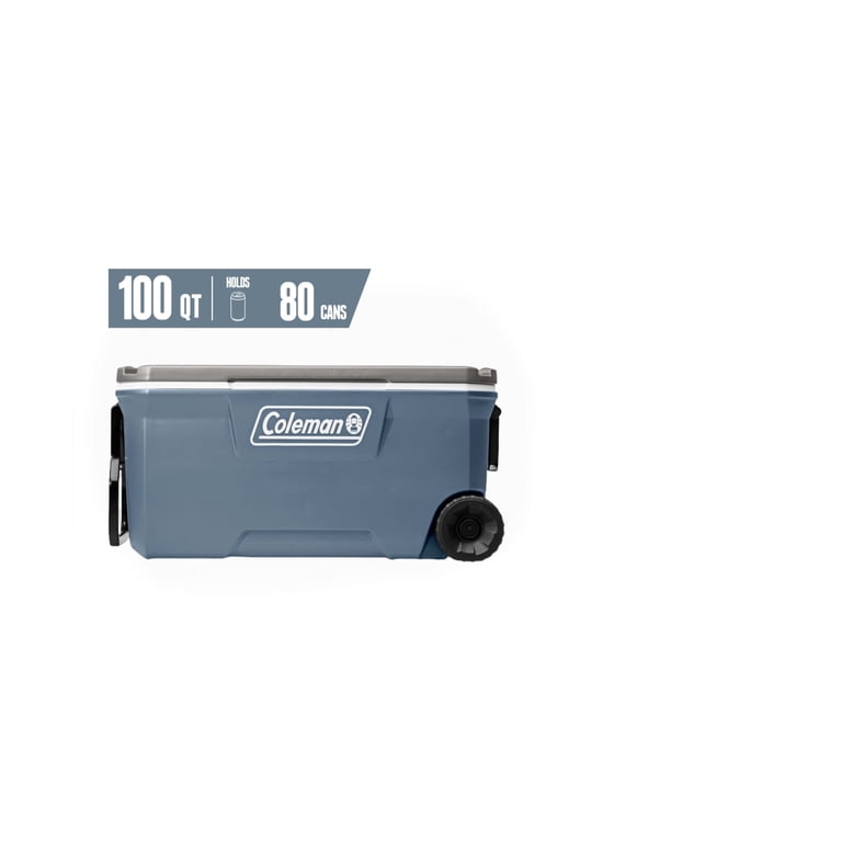 316 Series 100QT Wheeled Hard Chest Cooler, Lakeside Blue