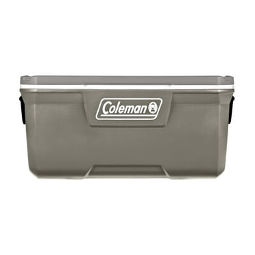 Coleman 316 Series 120QT Hard Chest Cooler, Silver Ash