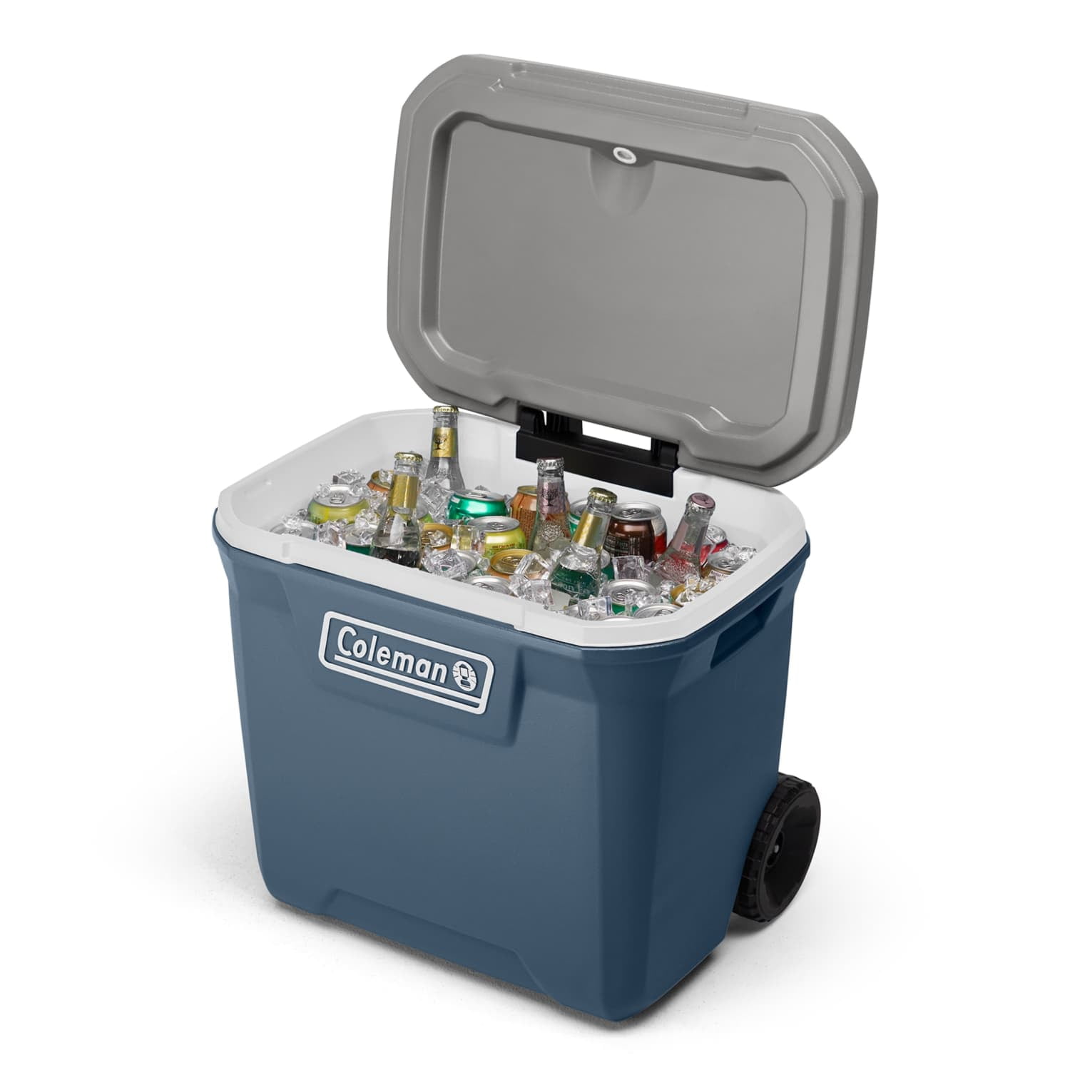 Free Shipping! Coleman Ice Chest 60QT Rolling Cooler with Wheels
