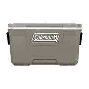 Coleman Classic 70 QT Hard Side Ice Chest Cooler, Silver Ash
