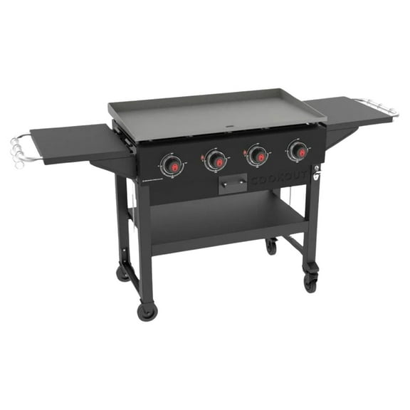 Coleman 4-Burner 36-Inch Outdoor Griddle Station with 60,000 BTU