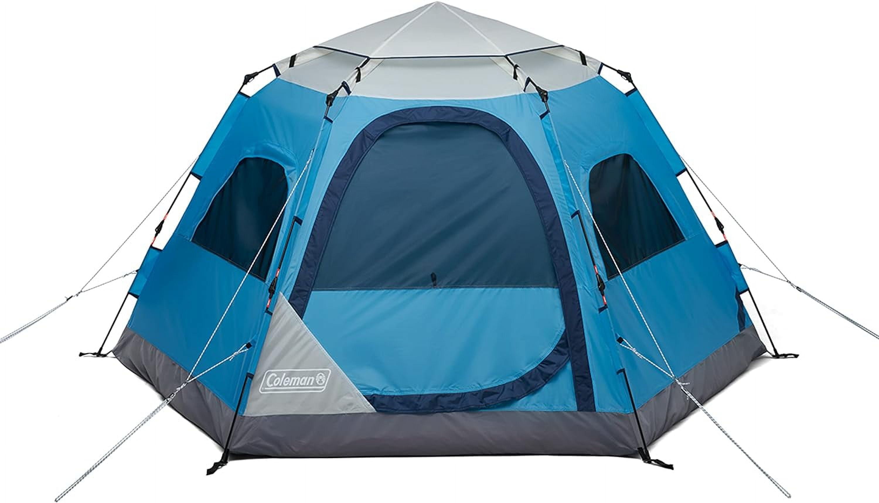 Coleman 4-Person Camping Tent, Pop-Up Camp Burst, Quick 45s