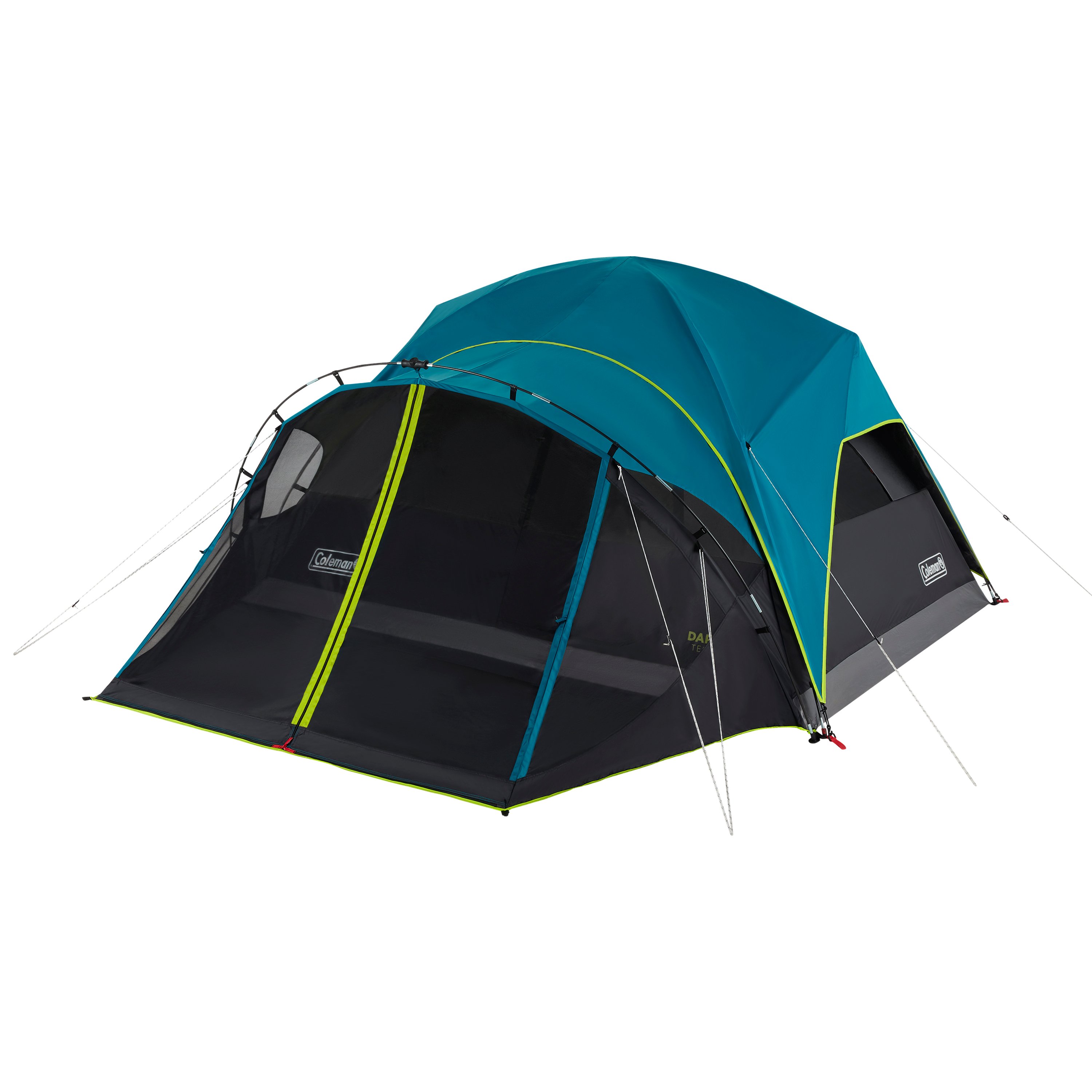 Coleman 4-Person Carlsbad Dark Room Dome Camping Tent with Screen Room - image 1 of 8