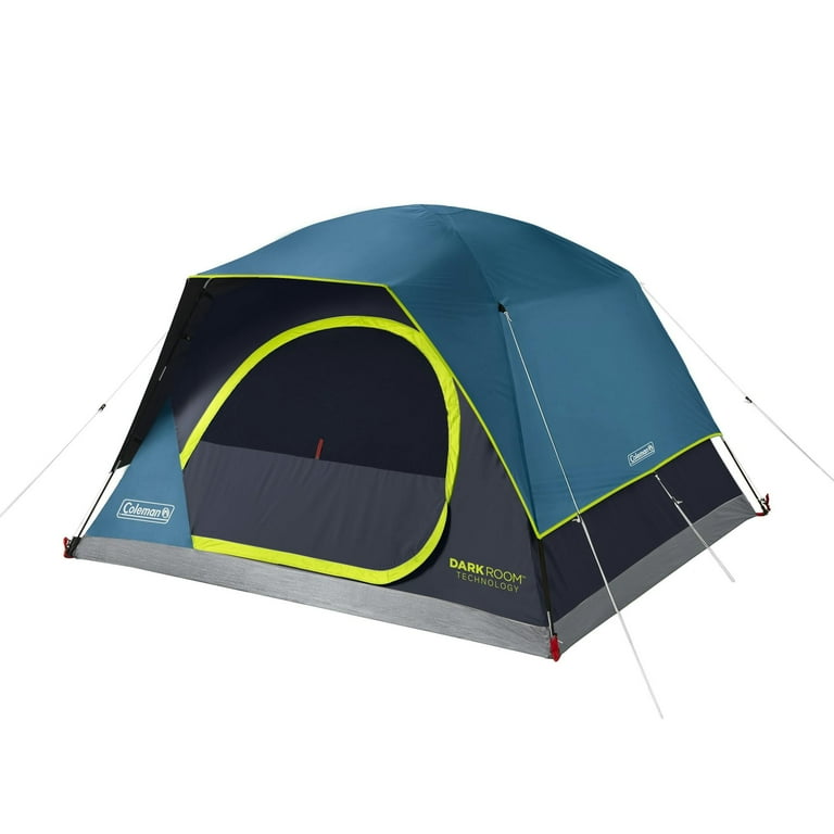 Coleman 4-Person Skydome Dark Room テント Coleman 4-Person Dark Room™ Skydome™ Camping Tent - Walmart.com
