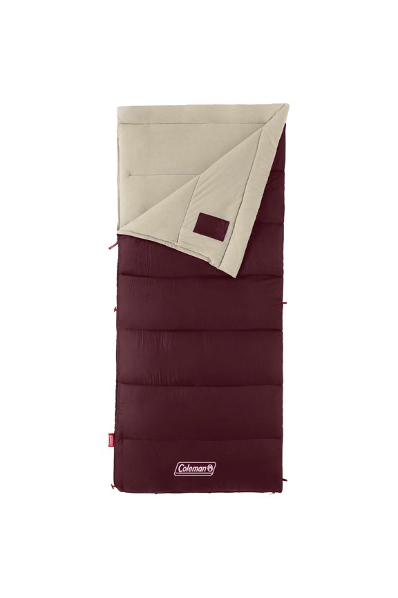 Autumn Glen 50-Degree Sleeping Bag, Maroon