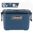 thumbnail image 1 of Coleman Flex ’N Go 52 QT Hard-Sided Ice Chest Cooler, Sapphire, 1 of 7