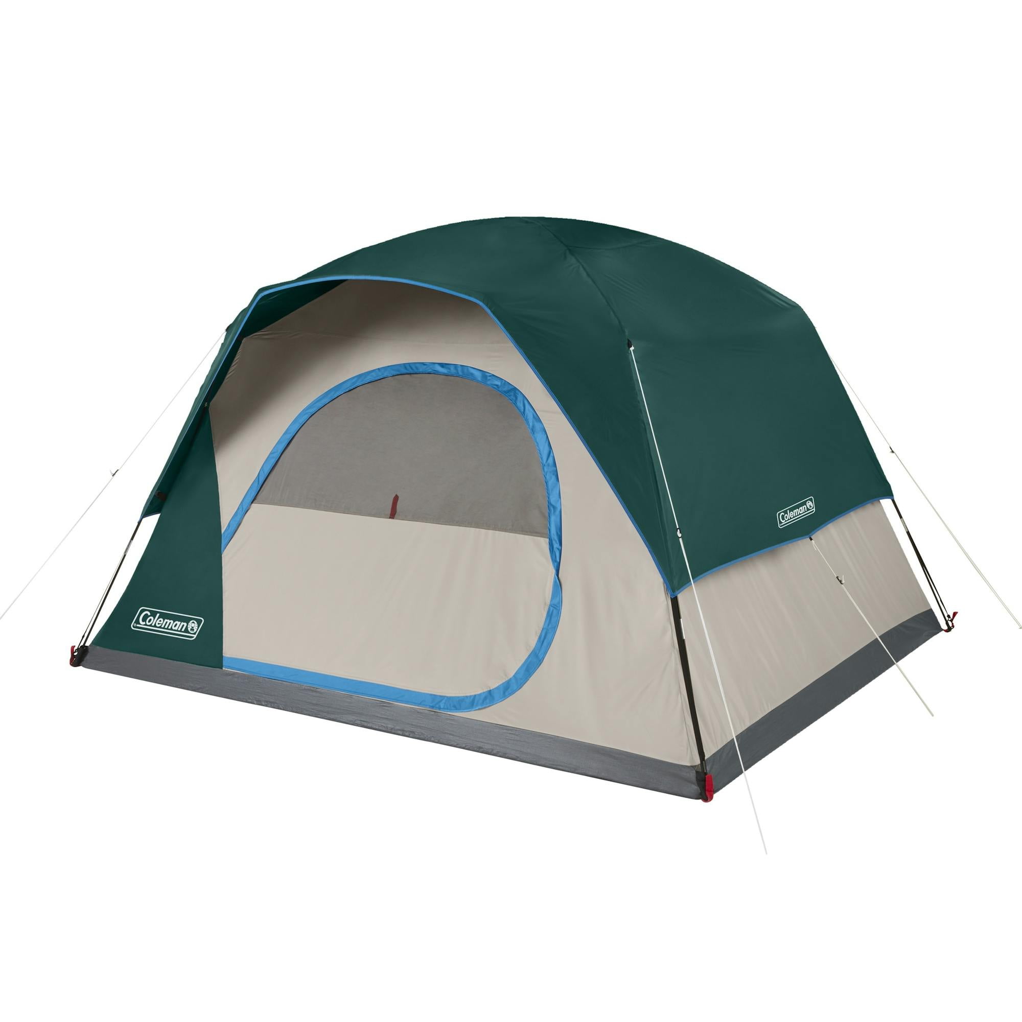 Coleman - Coleman テント Coleman Skydome 8-Person Camping Tent, 1 Room, Green