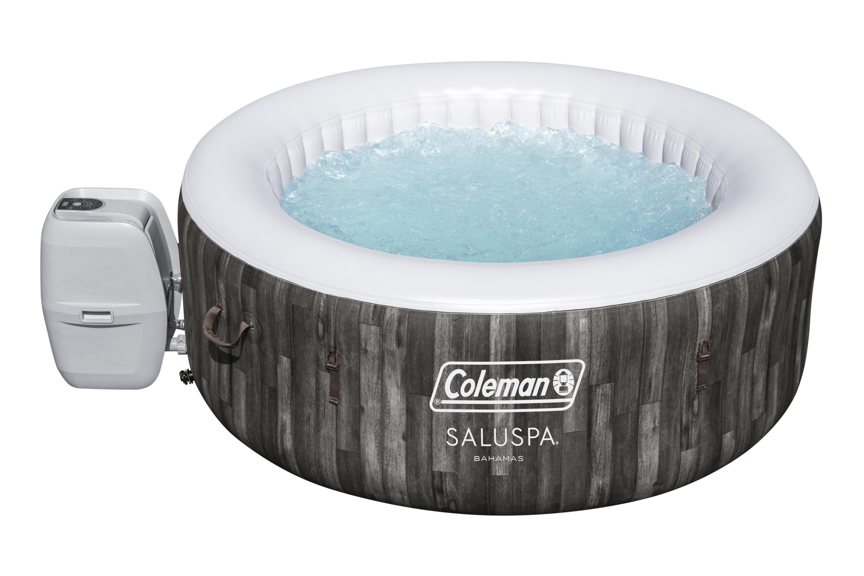 Coleman 71" x 26" Bahamas AirJet Spa Outdoor 177 gal. Spring Inflatable Hot Tub, 104˚F - image 1 of 10