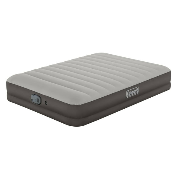 Coleman AlwayzAire Tough Guard Air Mattress Queen 14" with Rechargeable Dual Pump