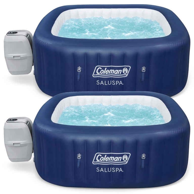 Coleman Atlantis AirJet Inflatable Hot Tub w/Cover & Pump #P09144