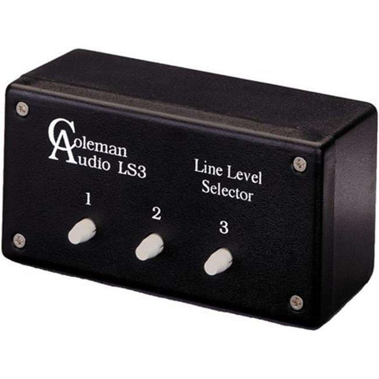 Coleman Audio COL-LS3 Line Level Selector - Walmart.com