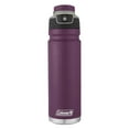 thumbnail image 1 of Coleman Autoseal FreeFlow Stainless Steel Insulated Water Bottle, 24oz, 1 of 2