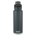 thumbnail image 1 of Coleman Autoseal FreeFlow Stainless Steel Insulated Water Bottle, 40 oz, Slate, 1 of 7