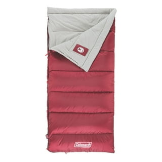 コールマン　COLEMAN SLEEPING BAG Coleman 50° F Rectangle Adult Sleeping Bag, Red - Walmart.com