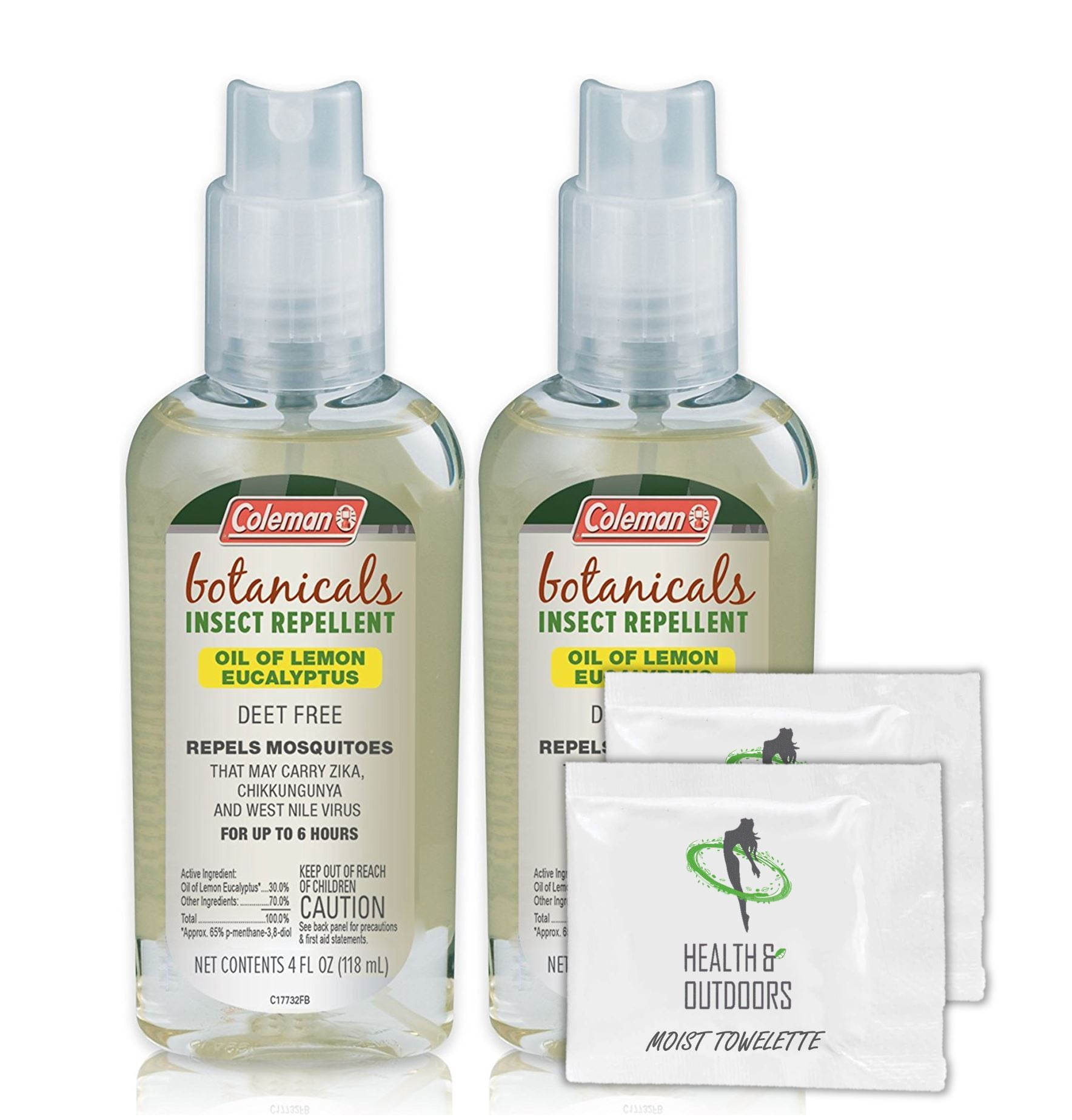 Coleman Botanicals Lemon Eucalyptus Insect Repellent DEET FREE 4oz