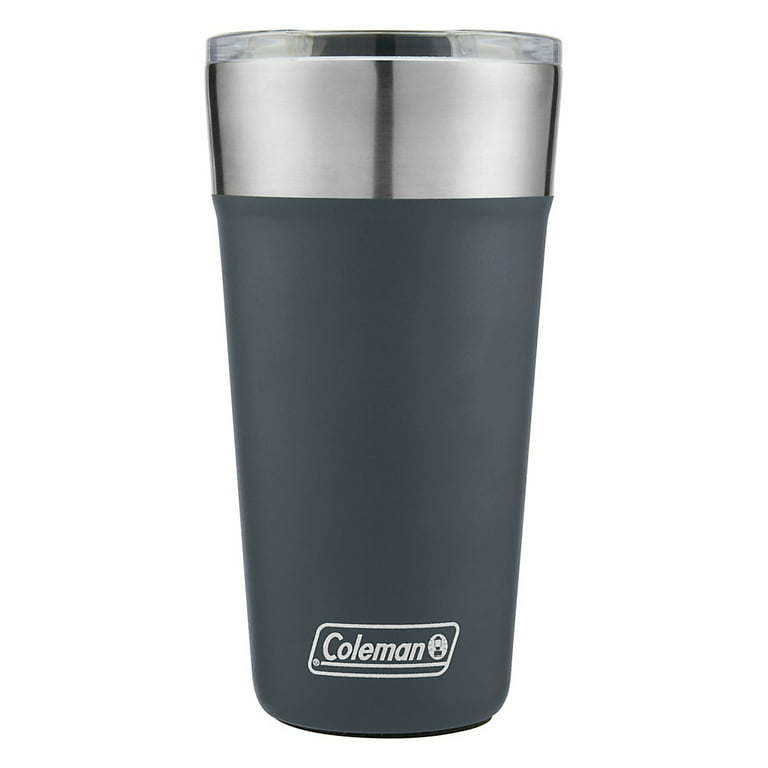 Coleman Brew Insulated Stainless Steel Tumbler, 20oz, Slate