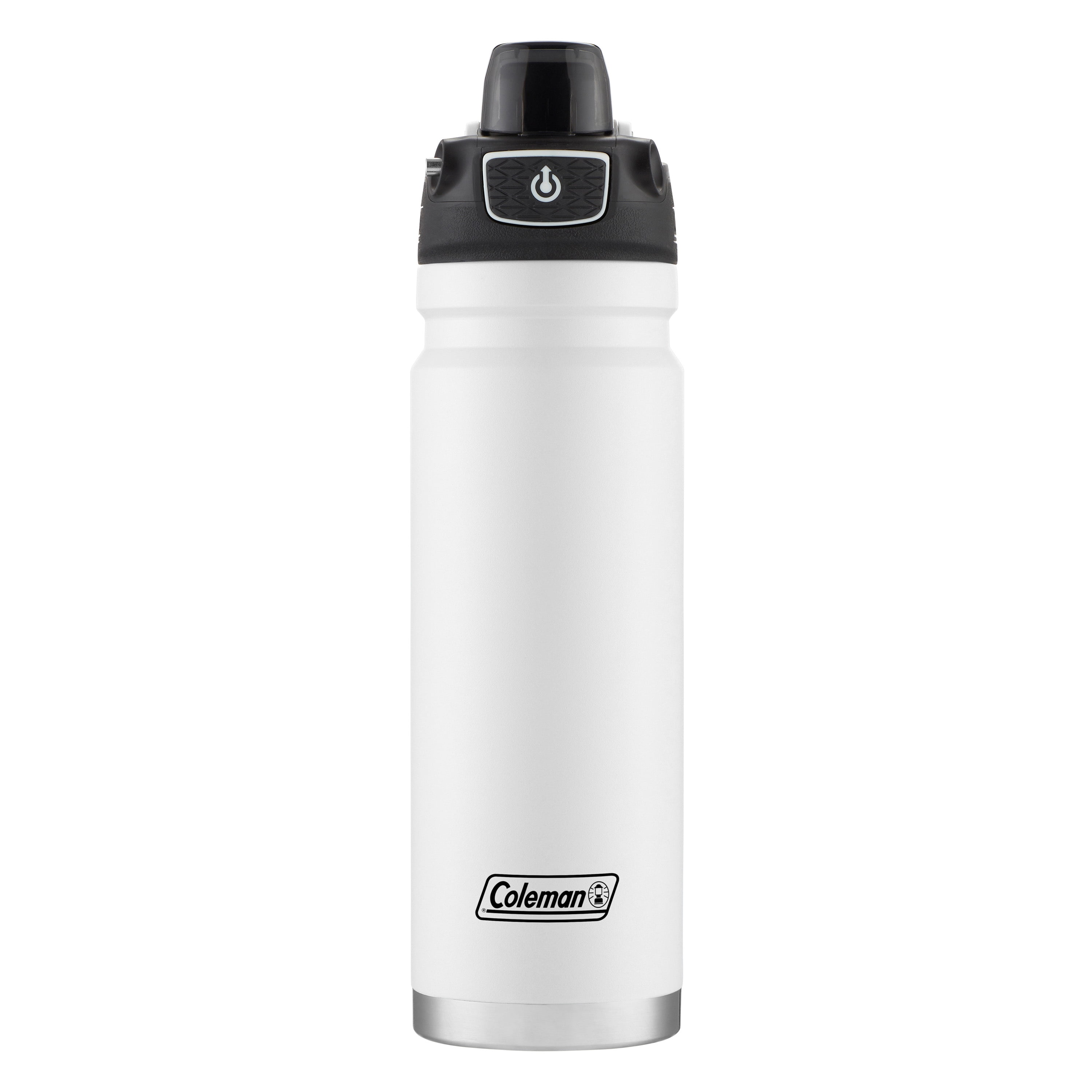Coleman 24 oz. Black Autoseal FreeFlow Stainless Steel Insulated