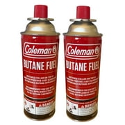 Coleman Butane Canister for Portable Stoves Appliances - 8.8oz  2 pack