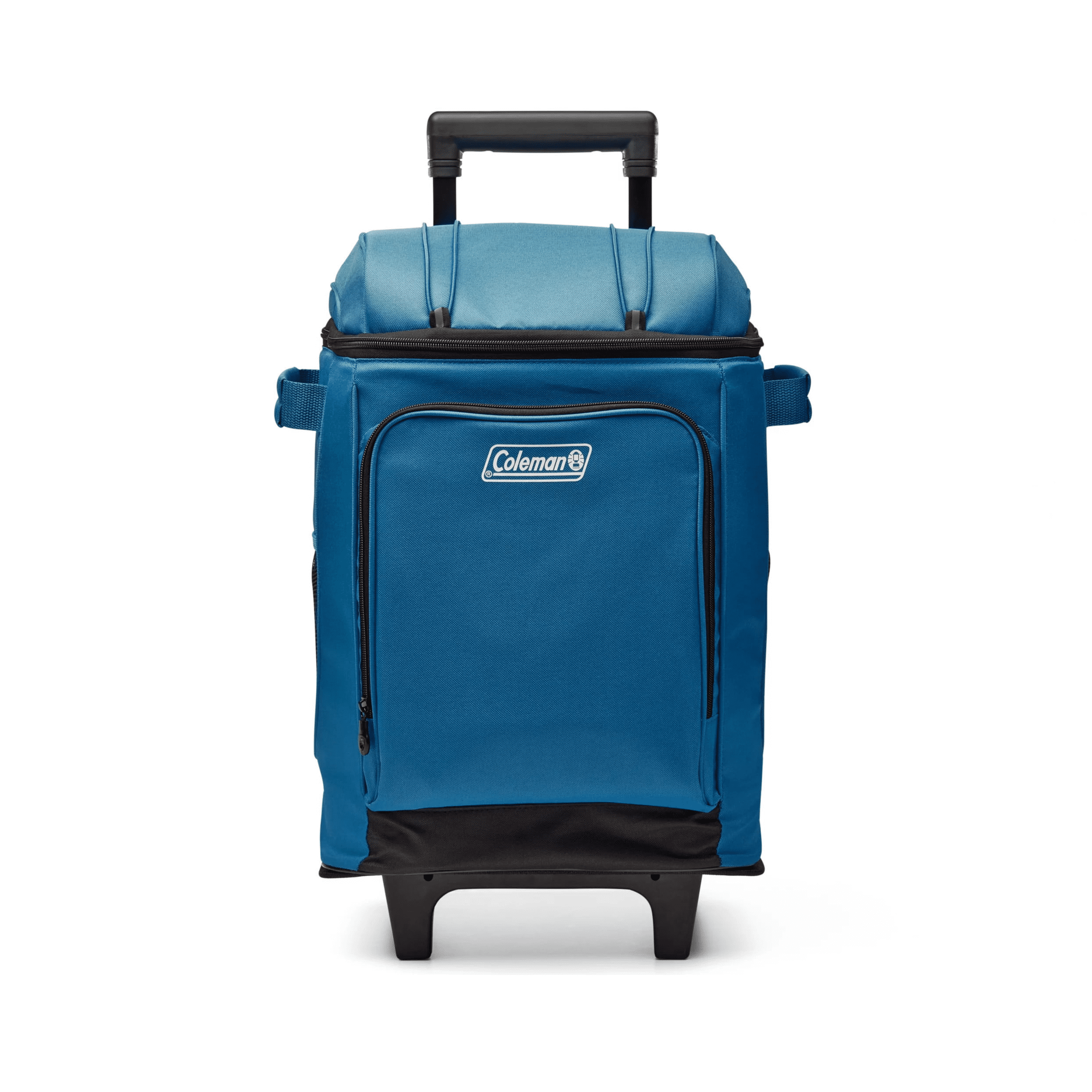 Coleman CHILLER 42-Can Insulated Soft Cooler Bag with Wheels, Ocean