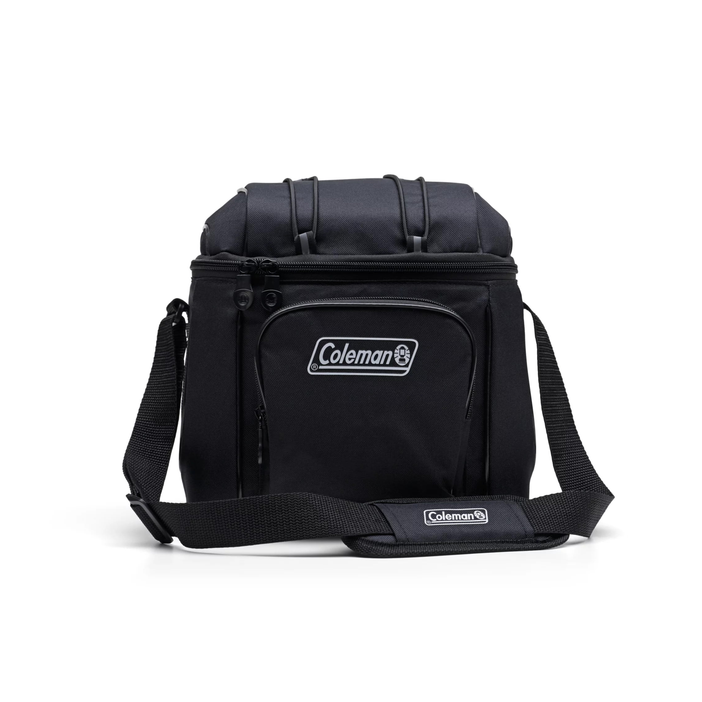 Coleman CHILLER 9-cans Insulated Soft Cooler Bag, Black - image 1 of 5