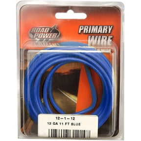Coleman Cable 12-1-12 12-Gauge 11-Foot Automotive Copper Wire, Blue