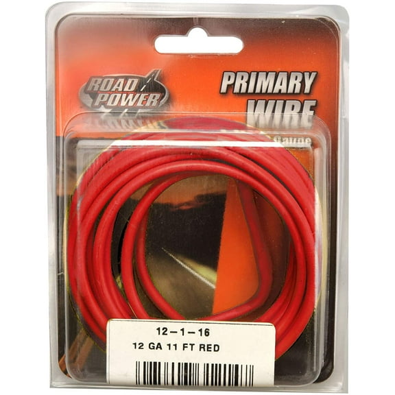 Coleman Cable Automotive Copper Wire - 12-Gauge - 11' Red