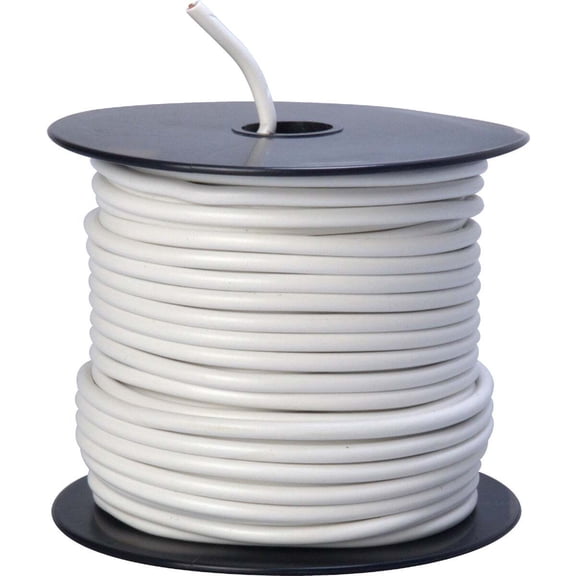 Southwire 55671423 White 12 Gauge Gpt Primary Wire 100