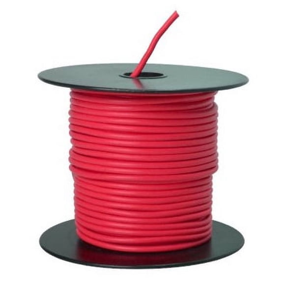 Coleman Cable 14-100-16 100 Ft. Primary Wire, Red