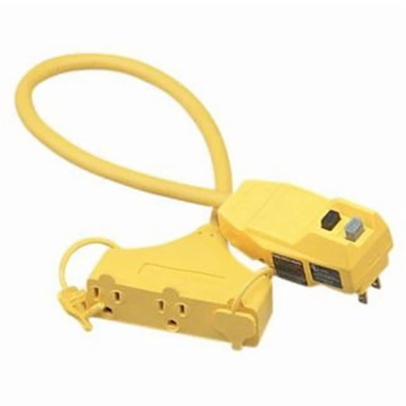 Coleman Cable 172-14880230-4 100 ft. Trisource Ground Fault Circuit Interrupter