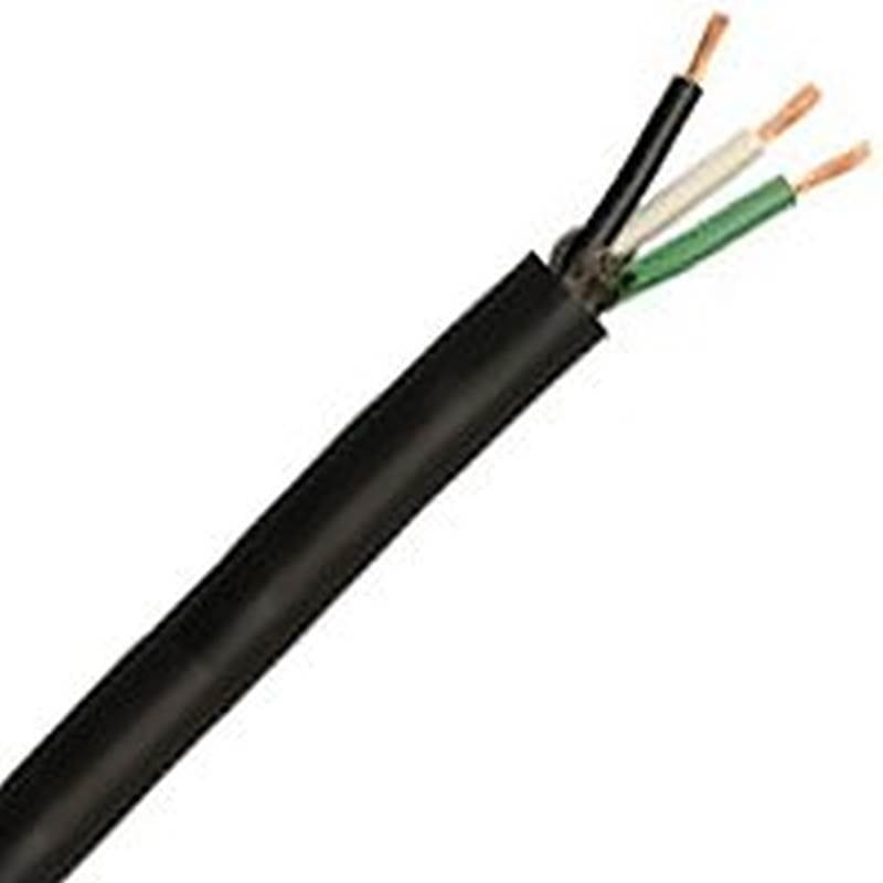 Coleman Cable 233850408 250' 18/3 Gauge Black SJEW Cable