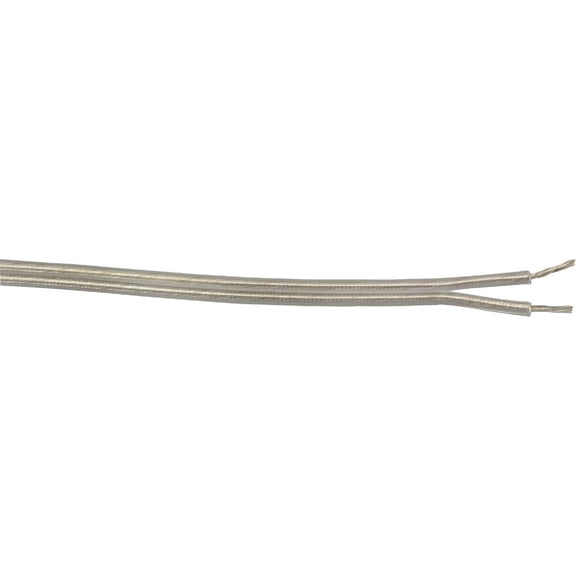 Coleman Cable 60000-66-21 18/2 SPT-1 Bulk Lamp Cord, 300-Volt 18-Gauge 250-Feet Spool, Silver