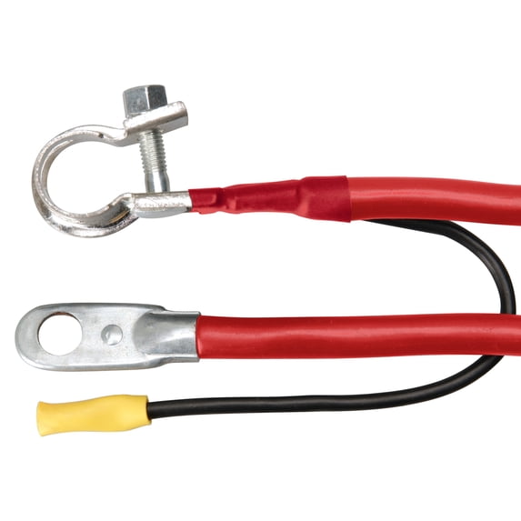Coleman Cable 42-4LR 42" Red 4 Gauge Battery Cable With Lead Wire