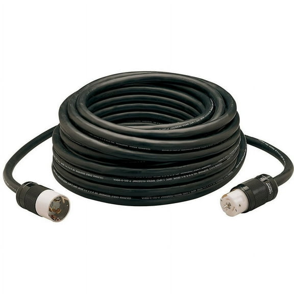 Coleman Cable 50-Amp Twist-Lock Generator Extension Cord, 100-Foot