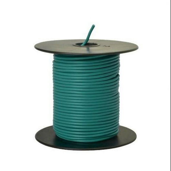 Coleman Cable 55835023 Primary Wire, 18-Gauge 100-Feet Bulk Spool, Green