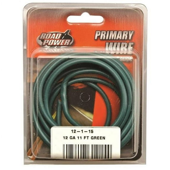 Coleman Cable 6925127 12 gau Primary Wire, Copper - Green
