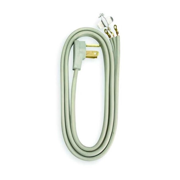 Coleman Cable 91268809 10/3 6' Gray SRDT 3-Wire Dryer Power Cord