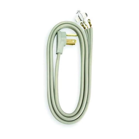 Coleman Cable 91268809 10/3 6' Gray SRDT 3-Wire Dryer Power Cord