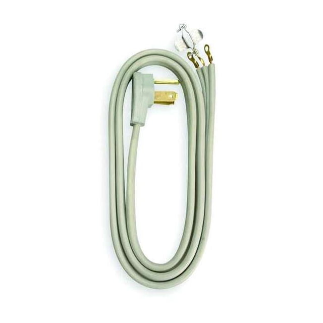 Coleman Cable 91268809 10/3 6' Gray SRDT 3-Wire Dryer Power Cord