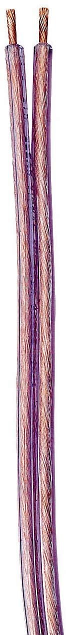 Coleman Cable 12/2 Premium Parallel Speaker Wire 94612 - 12 AWG, 250' Spool - Clear